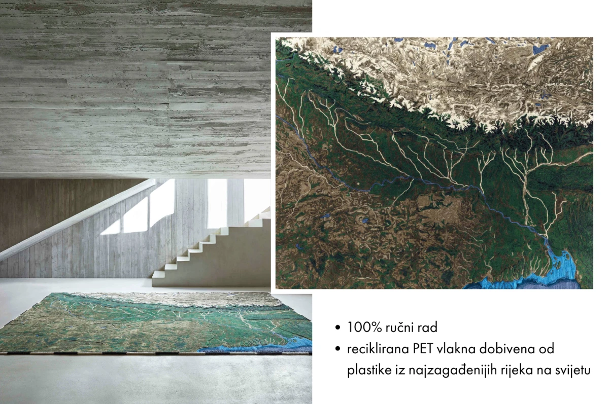 plastic rivers tepih