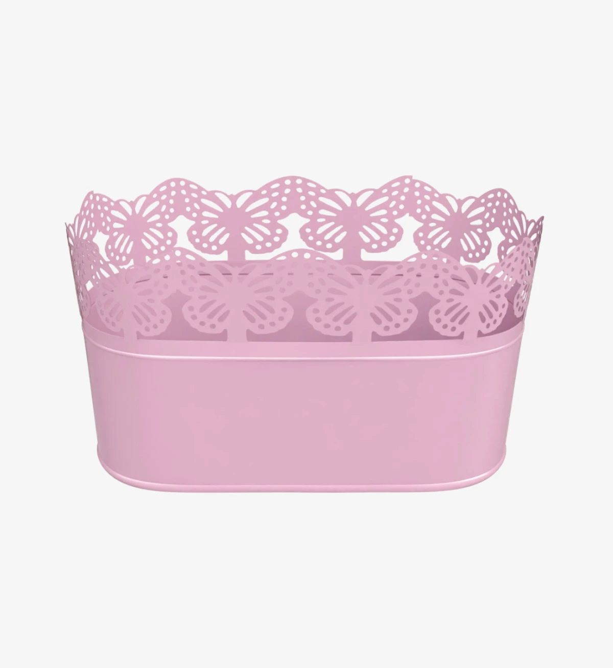 pepco Izdužena metalna ukrasna tegla, ružičasta, 2, 50 EUR 