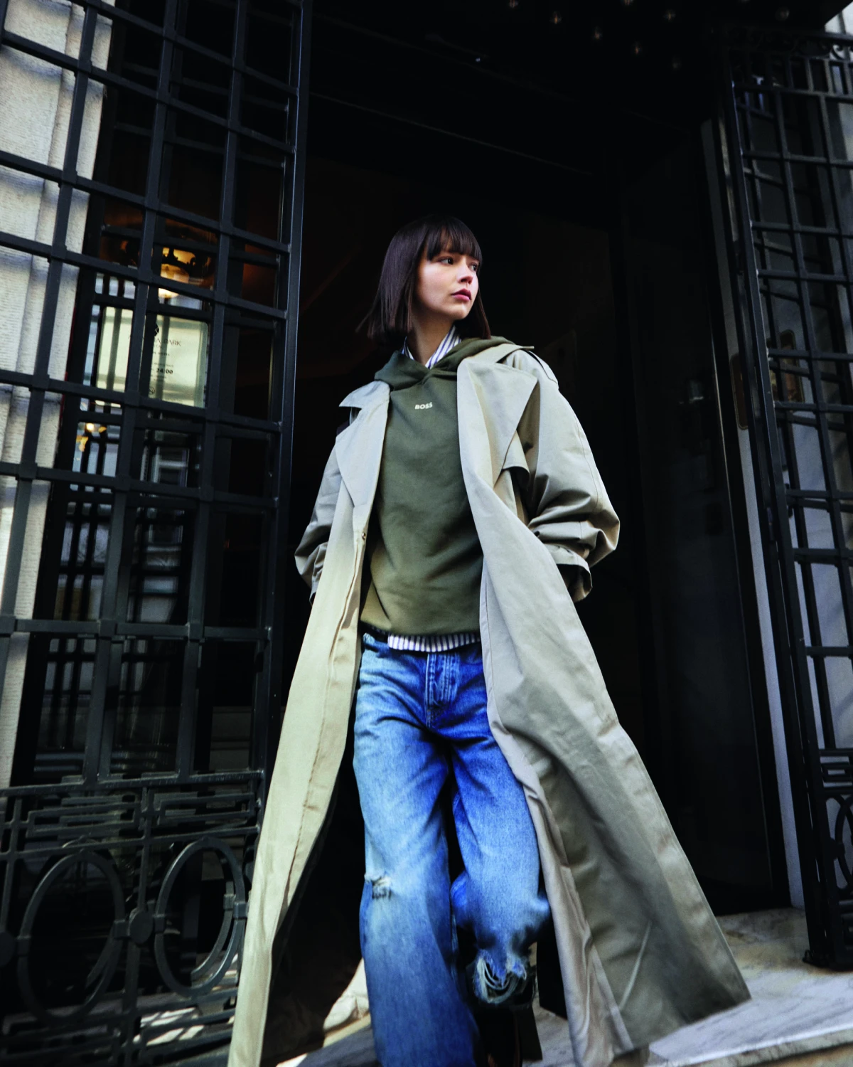 Košulja Ralph lauren 197,62€. Gornji dio trenirke BOSS 118,95€. Traperice calvin klein jeans 102,95€. Baloner leger studio 179,04€. Cipele zign 47,95€.