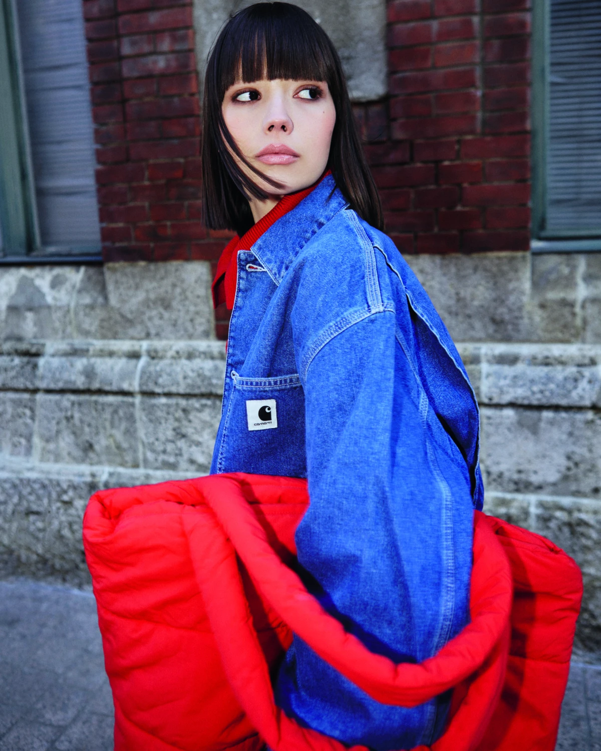 Vesta tommy hilfiger 111,95€. Jakna carhartt 137,90€. Hlače boss 99,41€. Tenisice adidas 106,95€. Torba mschf copenhagen 49,77€.