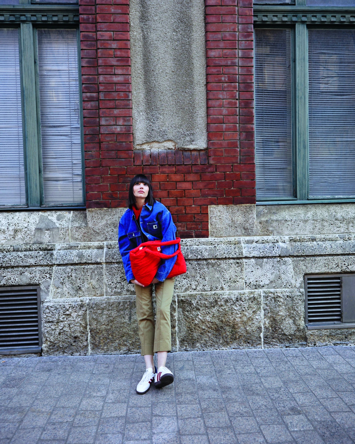 Vesta tommy hilfiger 111,95€. Jakna carhartt 137,90€. Hlače boss 99,41€. Tenisice adidas 106,95€. Torba mschf copenhagen 49,77€.