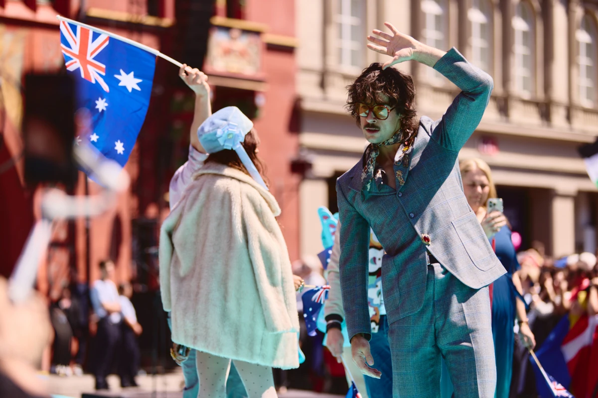 Eurovision 2025 tirkizni tepih