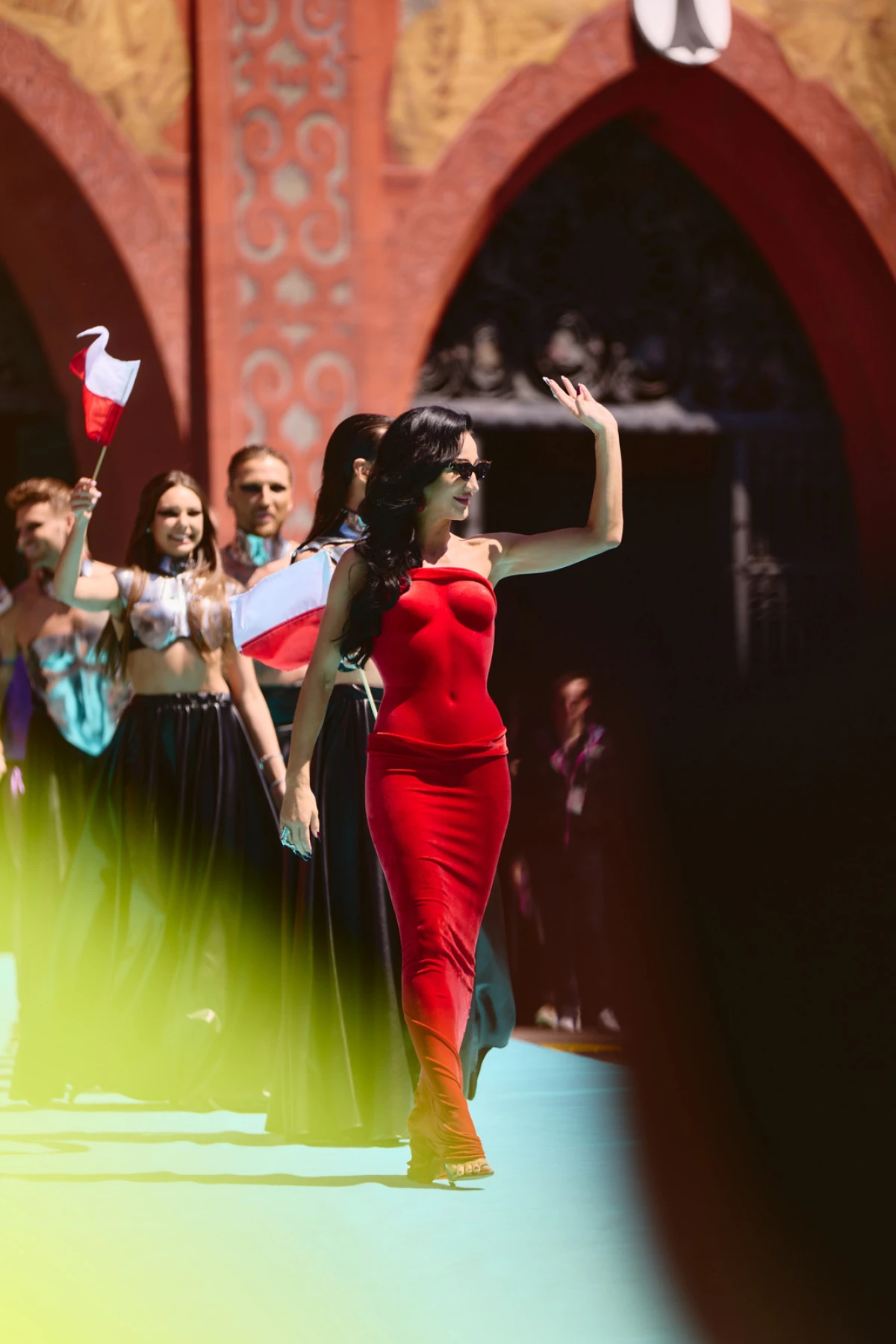 Eurovision 2025 tirkizni tepih