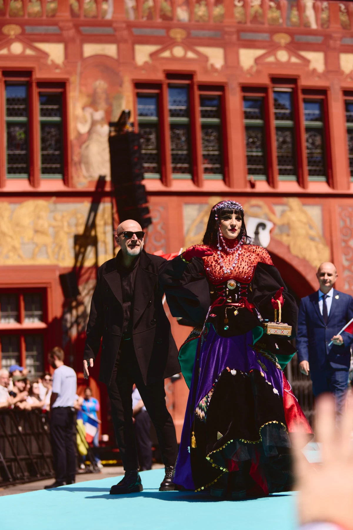 Eurovision 2025 tirkizni tepih