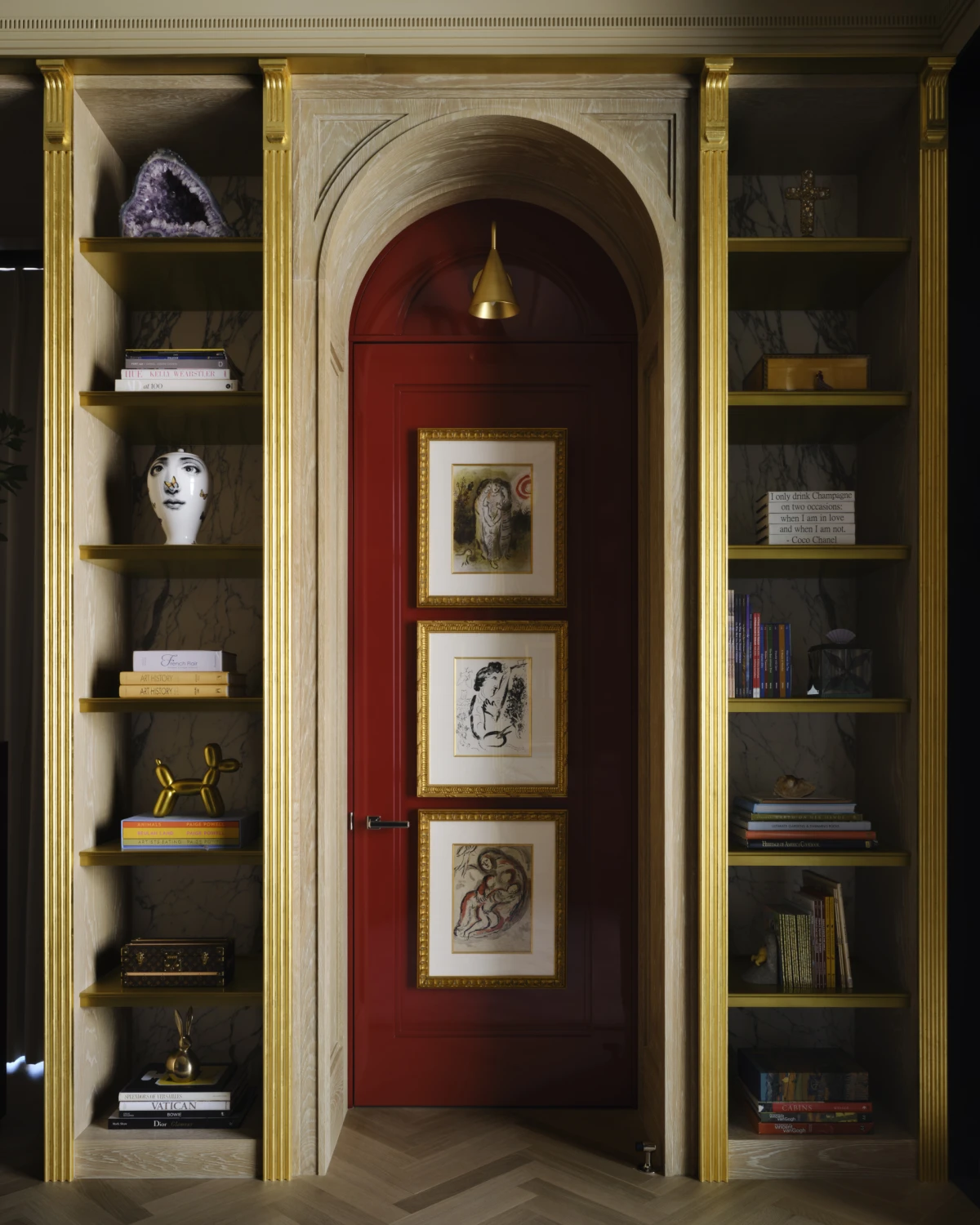 Fotografija: Douglas Friedman, Arhitekt: i dizajner interijera Daniel Joseph Chenin, Izvođač radova: Forté Specialty Contractors