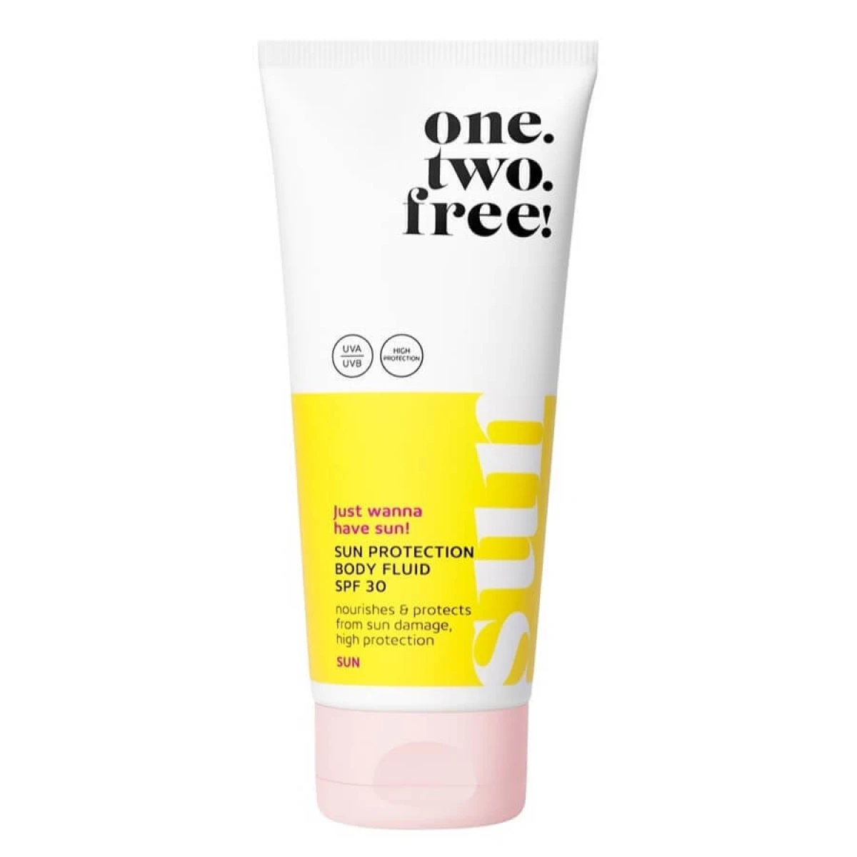 one two free! Sun Protect Body Fluid SPF30