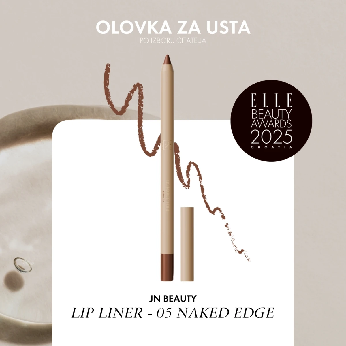 JN BEAUTY LIP LINER -05 NAKED EDGE
