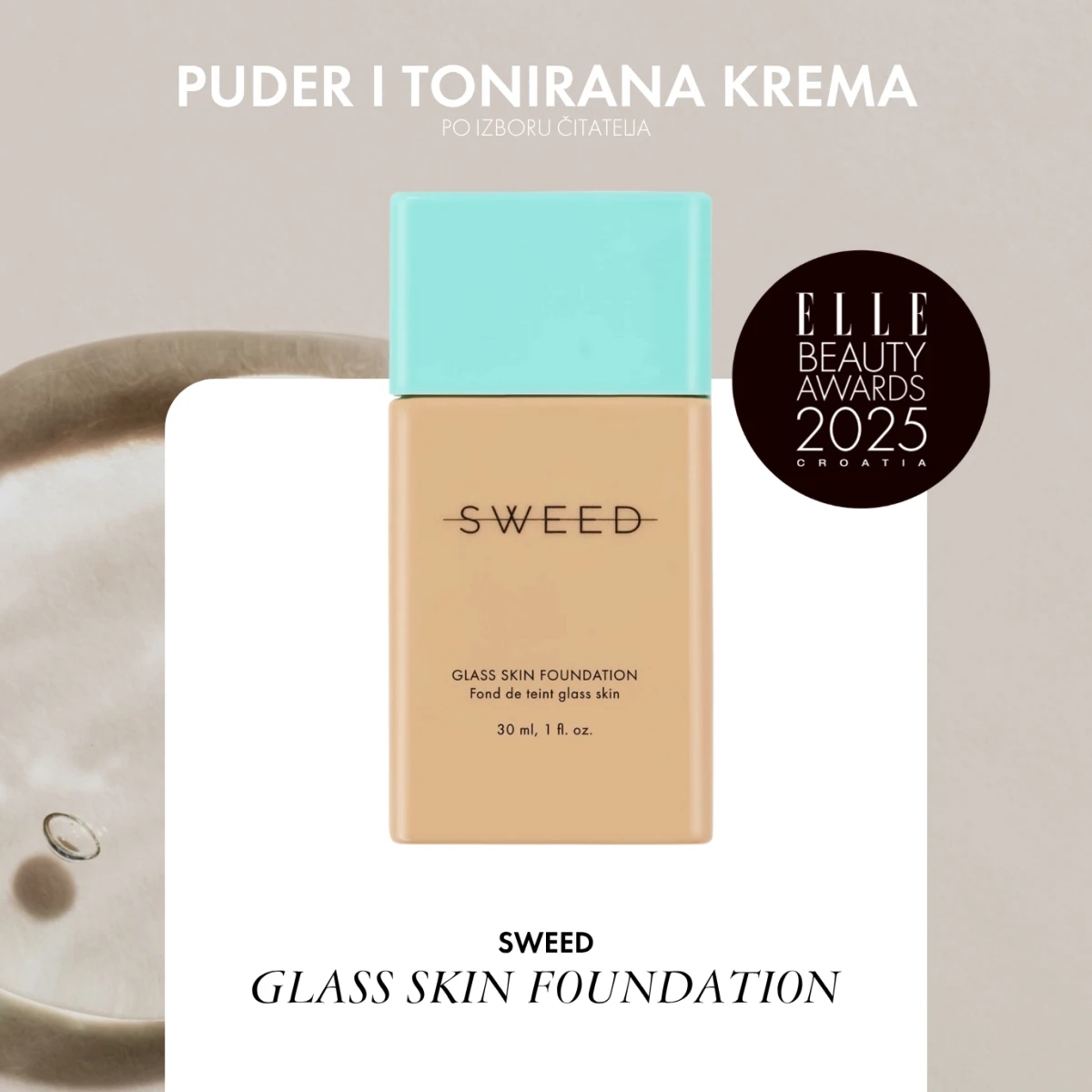 SWEED GLASS SKIN FOUNDATION