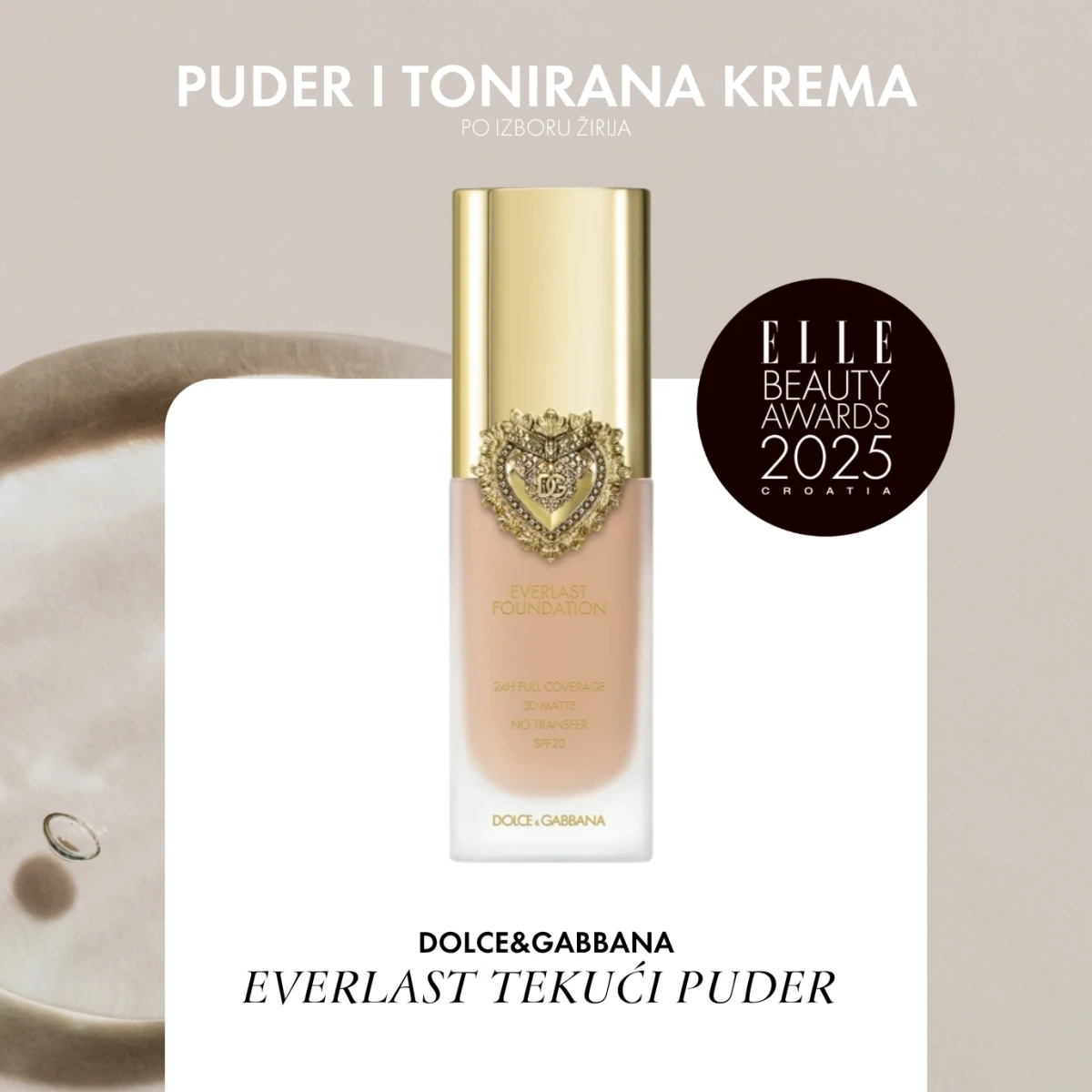 DOLCE&GABBANA EVERLAST TEKUĆI PUDER
