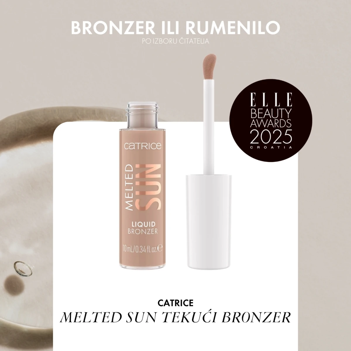 CATRICE MELTED SUN TEKUĆI BRONZER