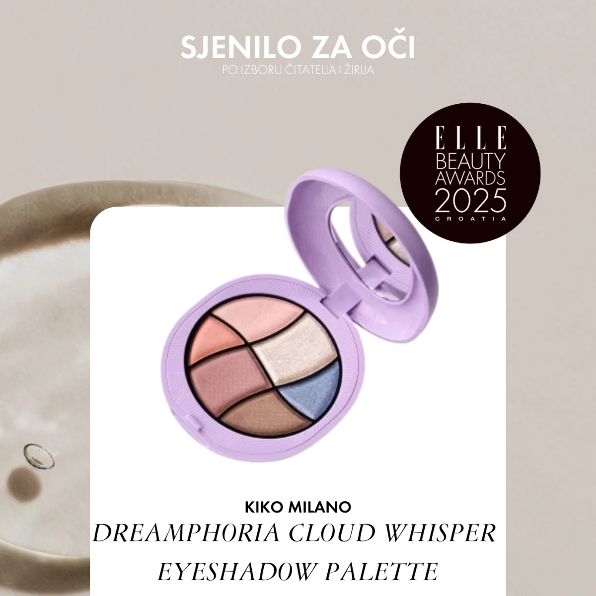 KIKO MILANO DREAMPHORIA CLOUD WHISPERER EYESHADOW PALETTE