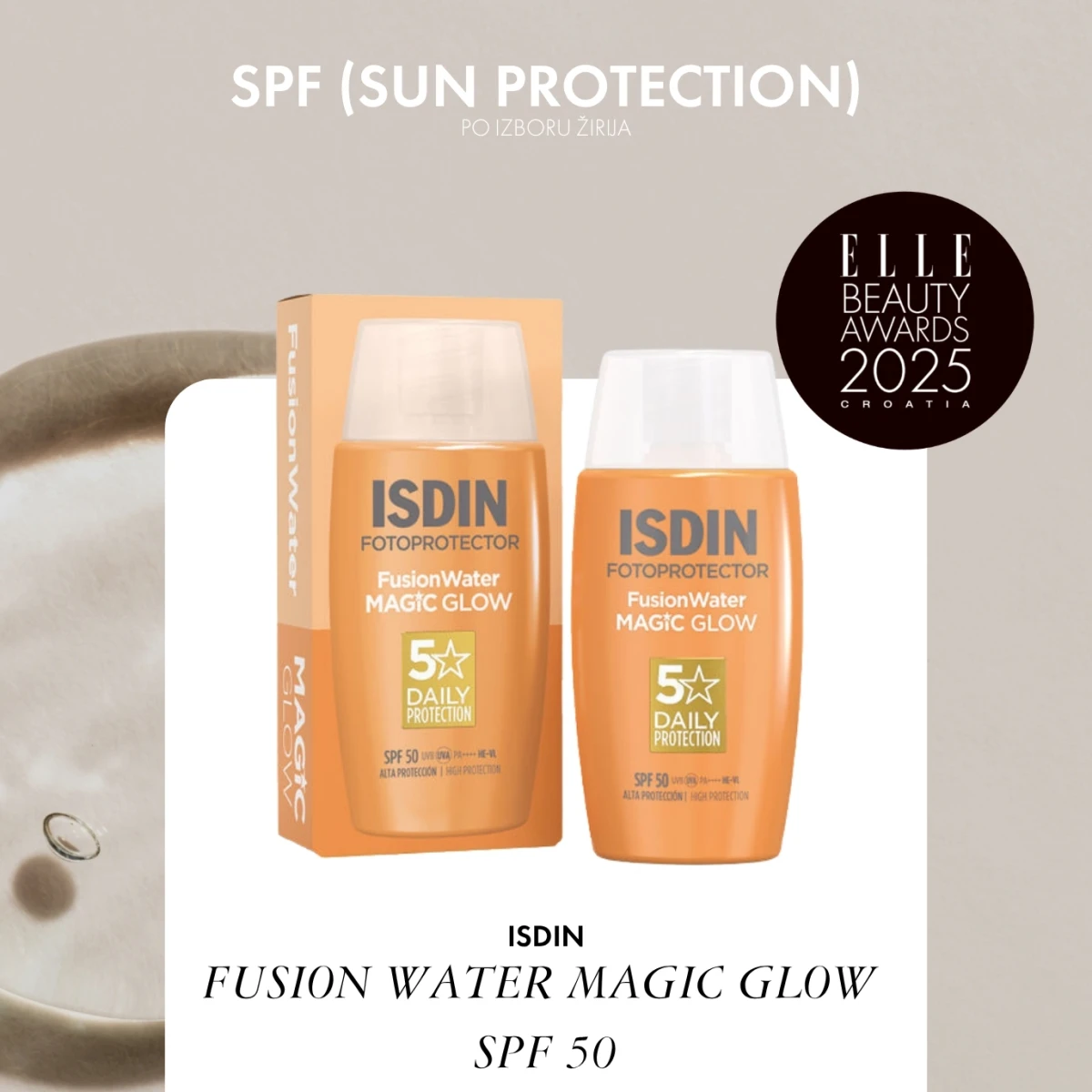 ISDIN FUSION WATER MAGIC GLOW SPF50