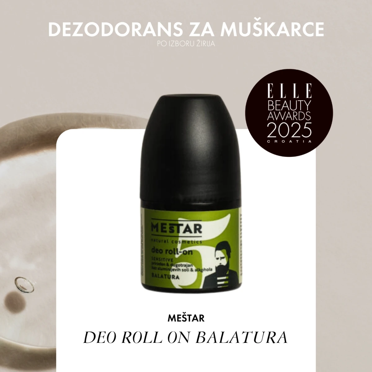 MEŠTAR DEO ROLL ON BALATURA