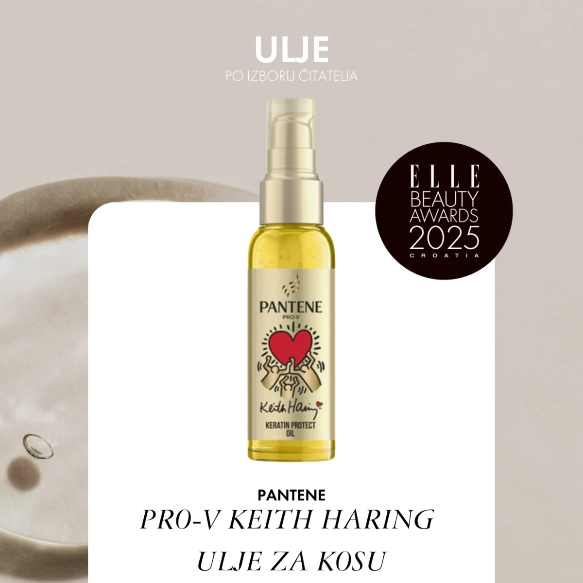 PANTENE PRO V KEITH HARING ULJE ZA KOSU