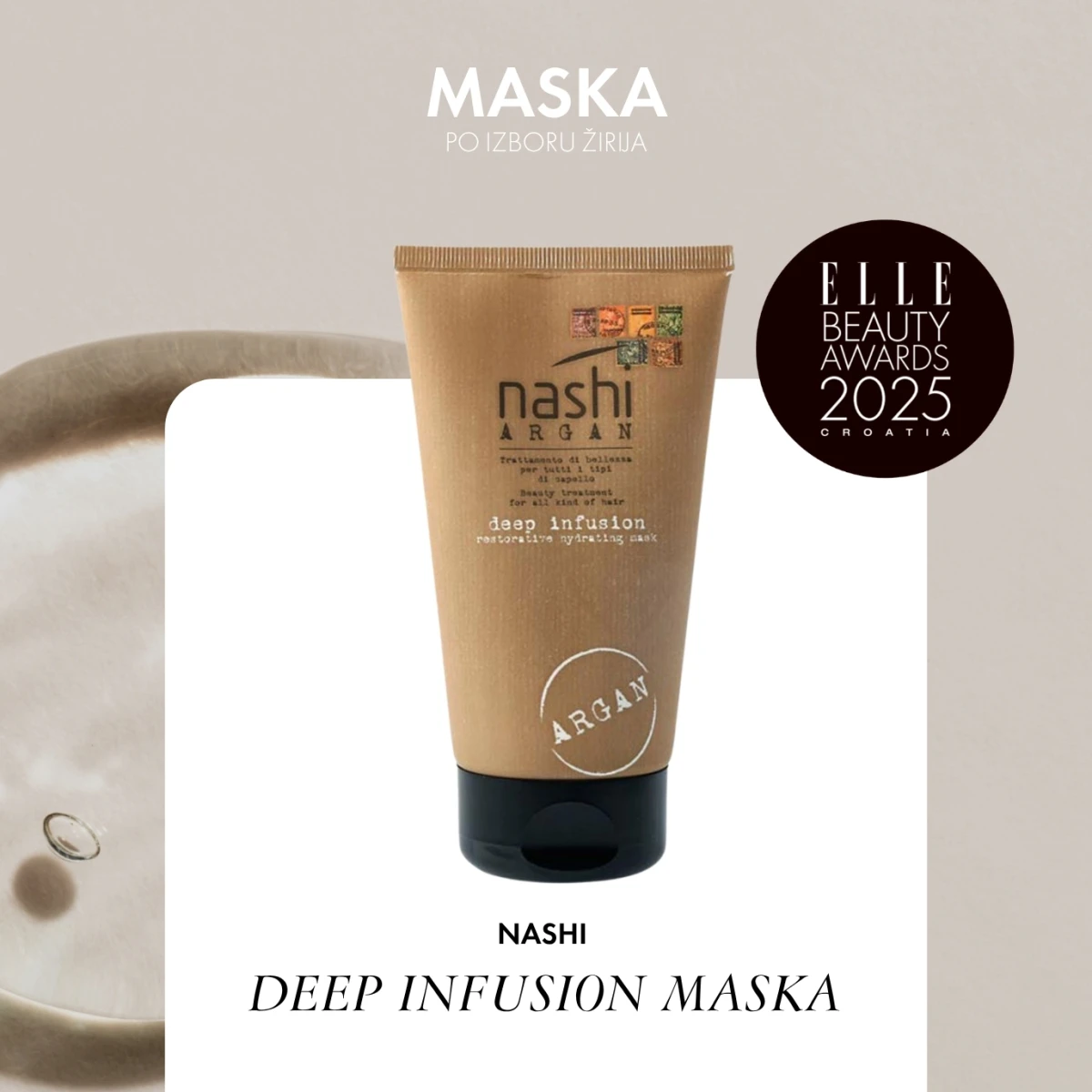 NASHI DEEP INFUSION MASKA