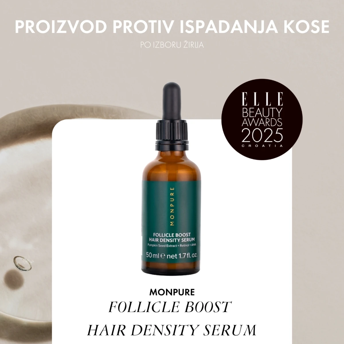 MONPURE FOLLICLE BOOST HAIR DENSITY SERUM