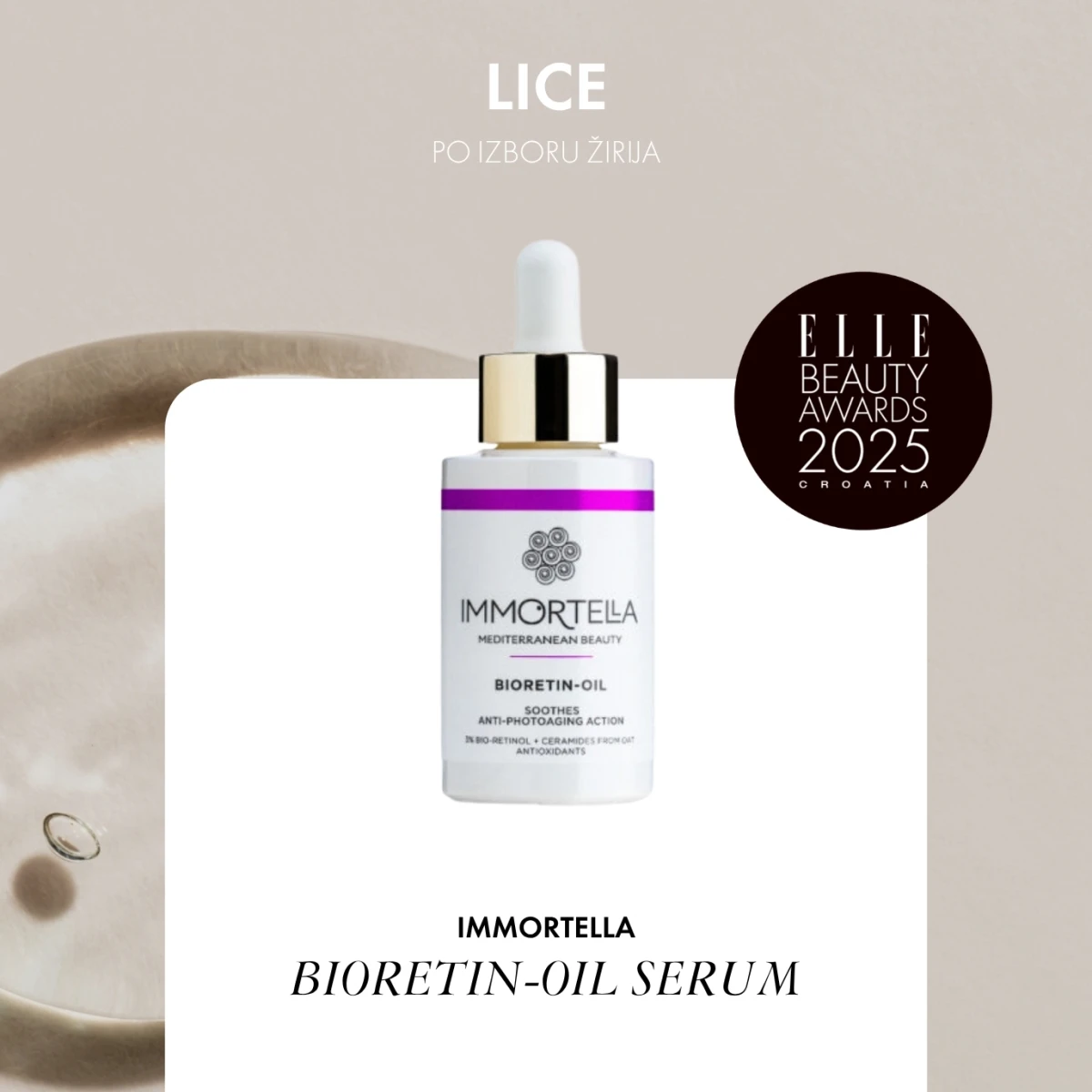 IMMORTELLA BIORETIN-OIL SERUM