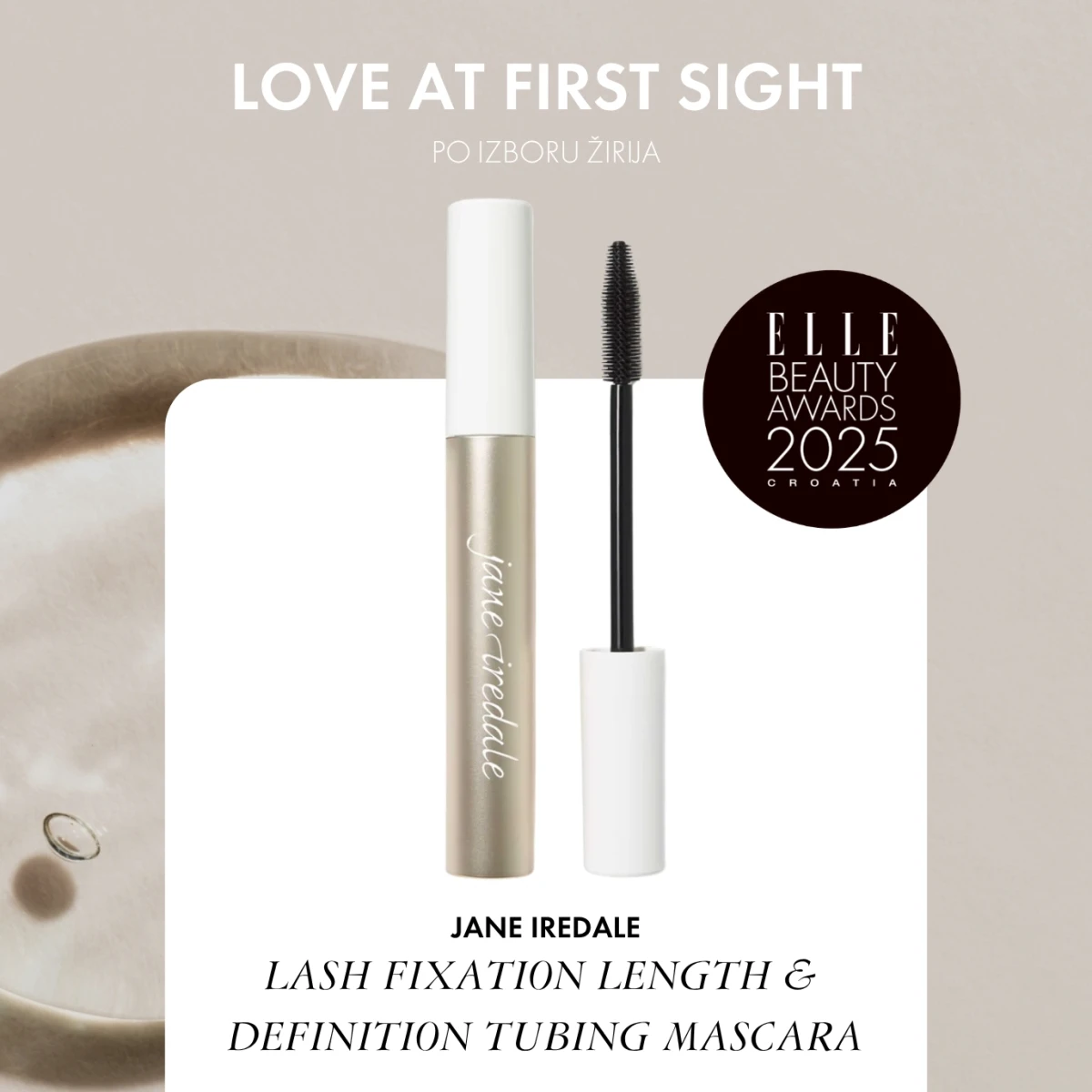 JANE IREDALE LASH FIXATION LENGT & DEFINITION TUBING MASCARA