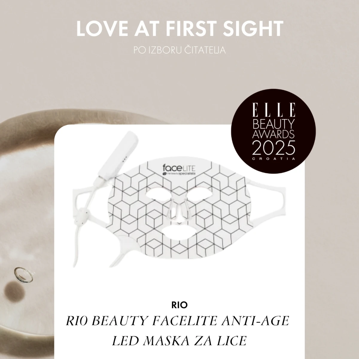 RIO BEAUTY FACELITE ANTI-AGE LED MASKA ZA LICE