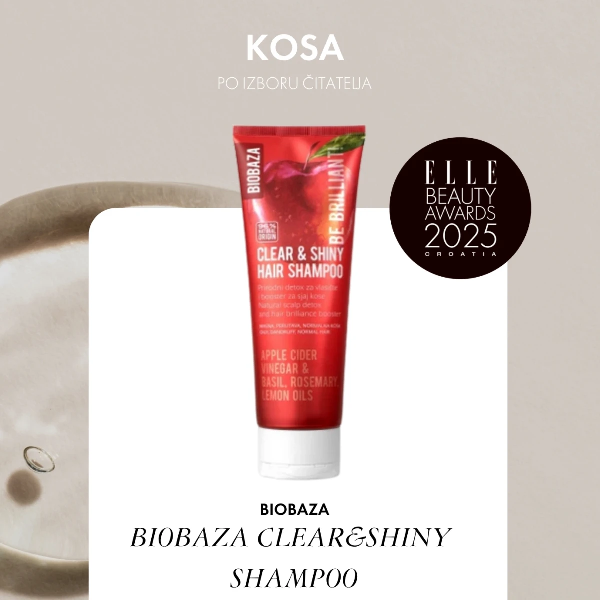 BIOBAZA CLEAR&SHINY SHAMPOO