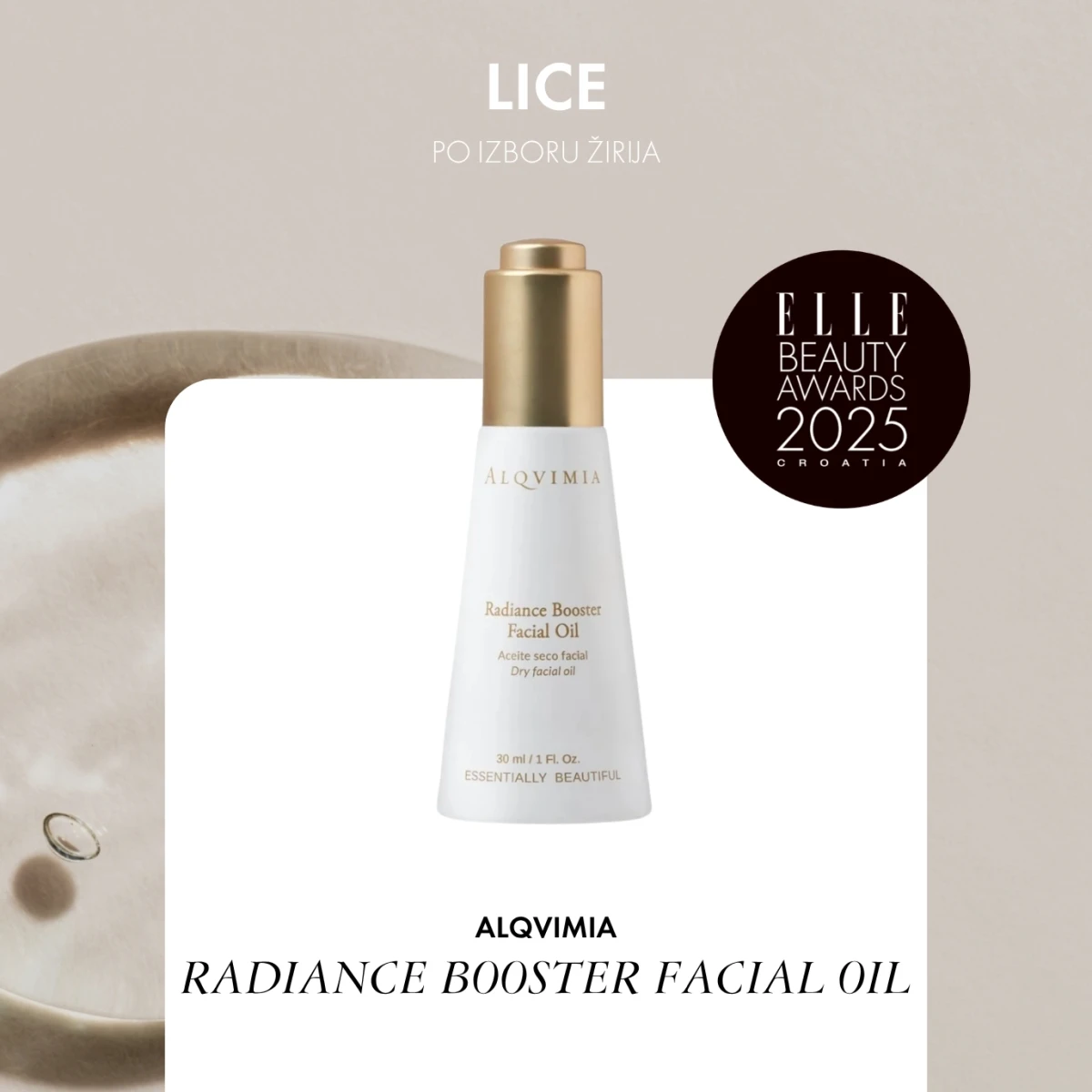 ALQVIMIA RADIANCE BOOSTER FACIAL OIL
