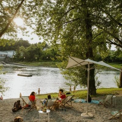 dnevni boravak na rijeci