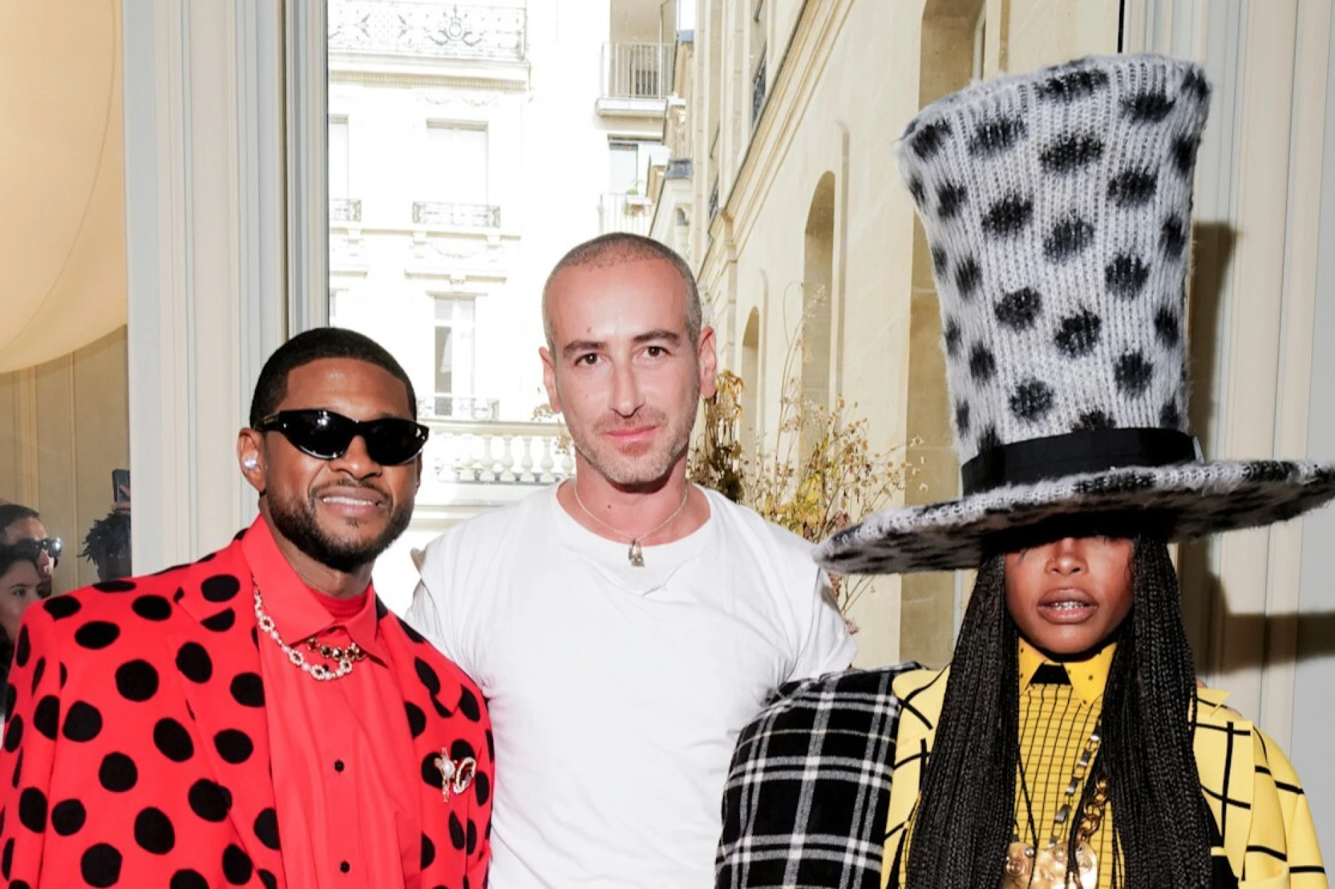 usher, francesco risso i erykah badu