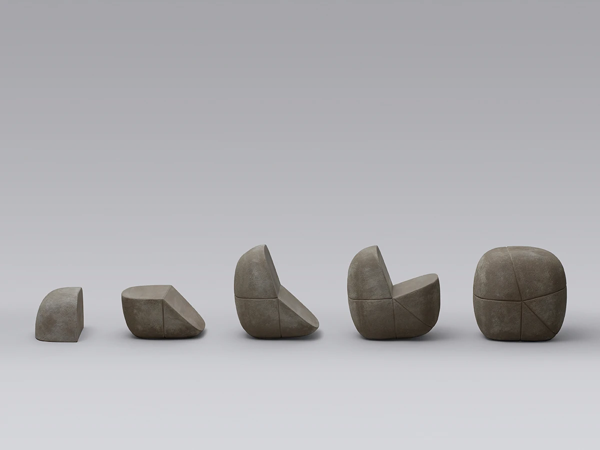 Yama za brend Mutina, 2022. Oda snazi prirode i njezinoj transformirajućoj moći, u počast radu dizajnera i kipara Isamua Noguchija/GERHARDT KELLERMANN 