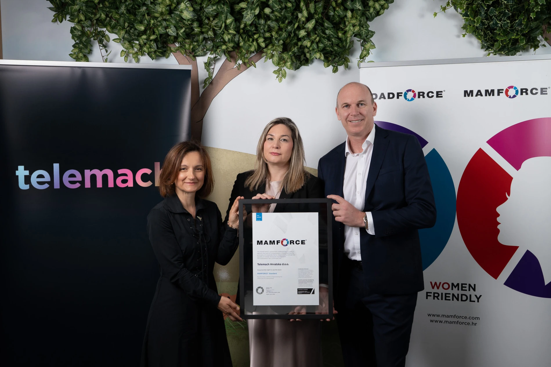 Diana Kobaš Dedković, Andreja Gracin i Adrian ježina