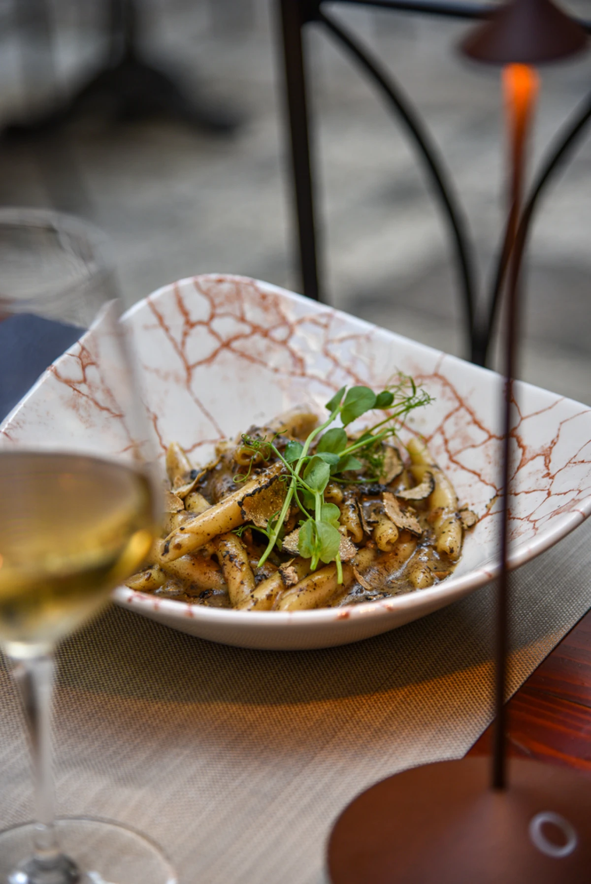 Renaissance art restaurant