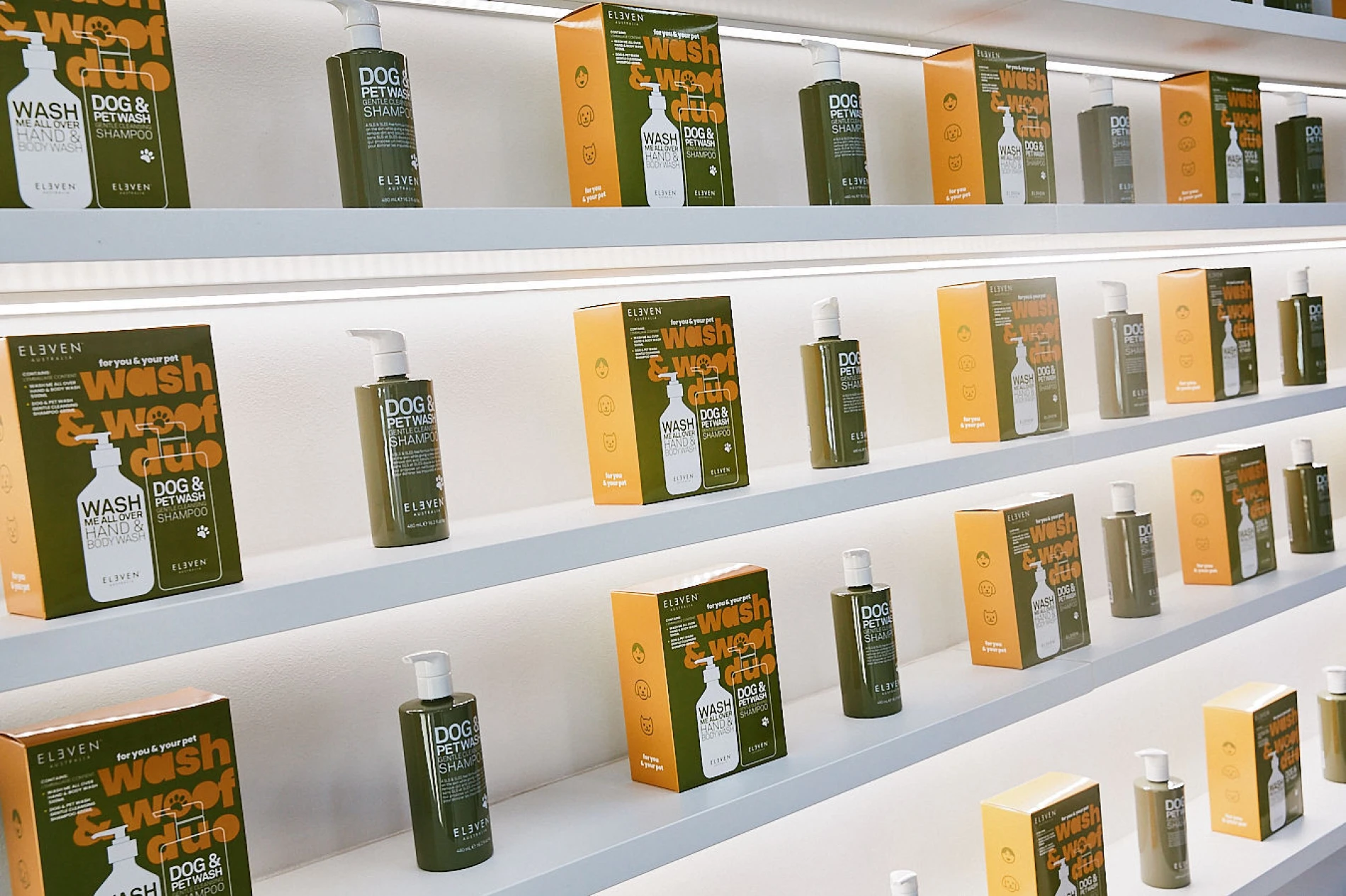 eleven Australia duo wash and woof