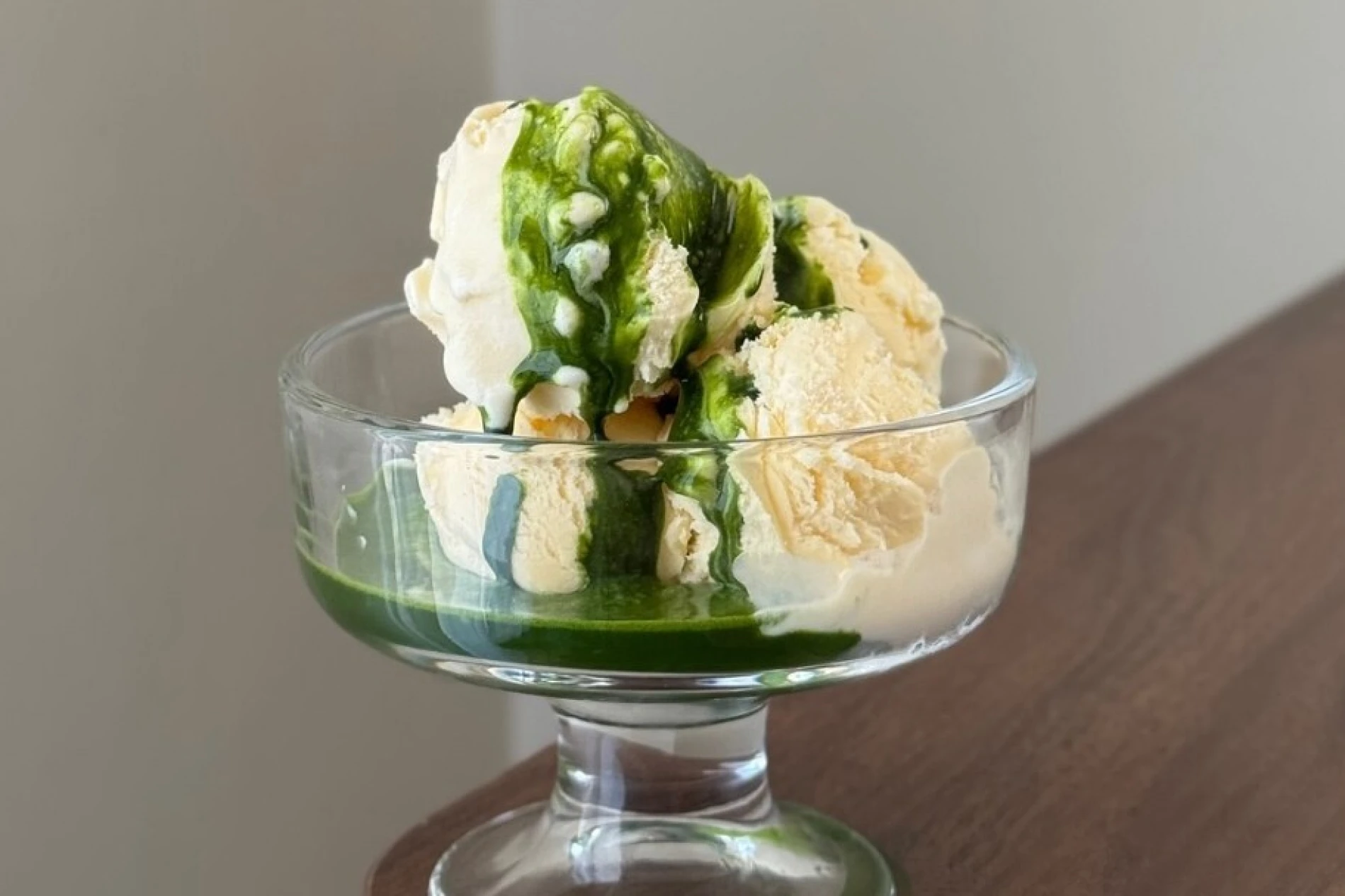 matcha affogato