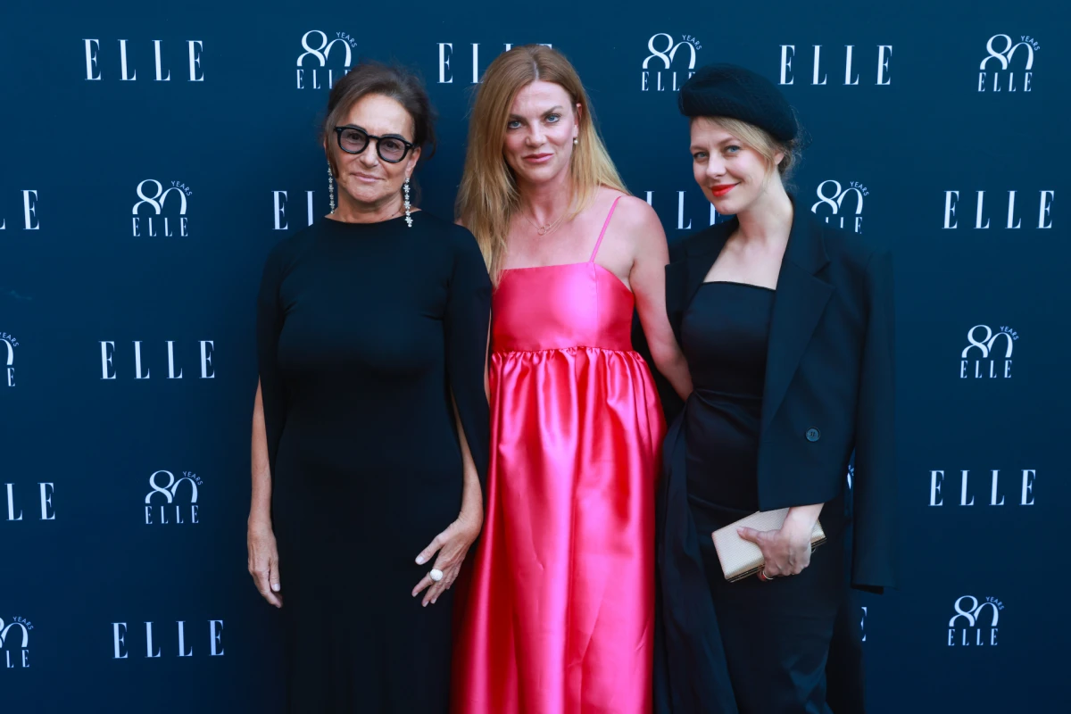 Constance Benque (CEO ELLE International) i Thea Prokop (ELLE czech)