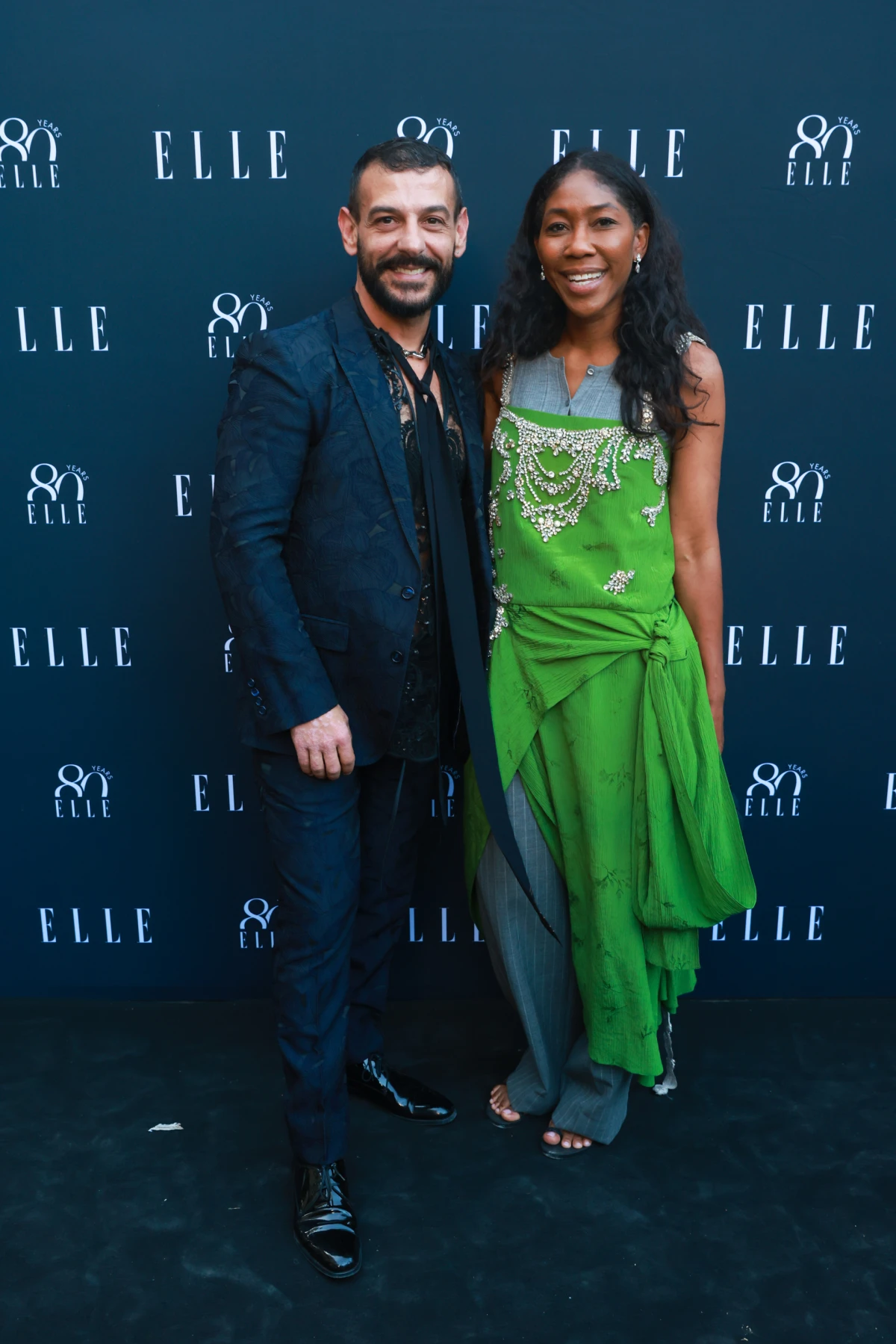 Gianluca Ena i kenya Hunt (ELLE UK)