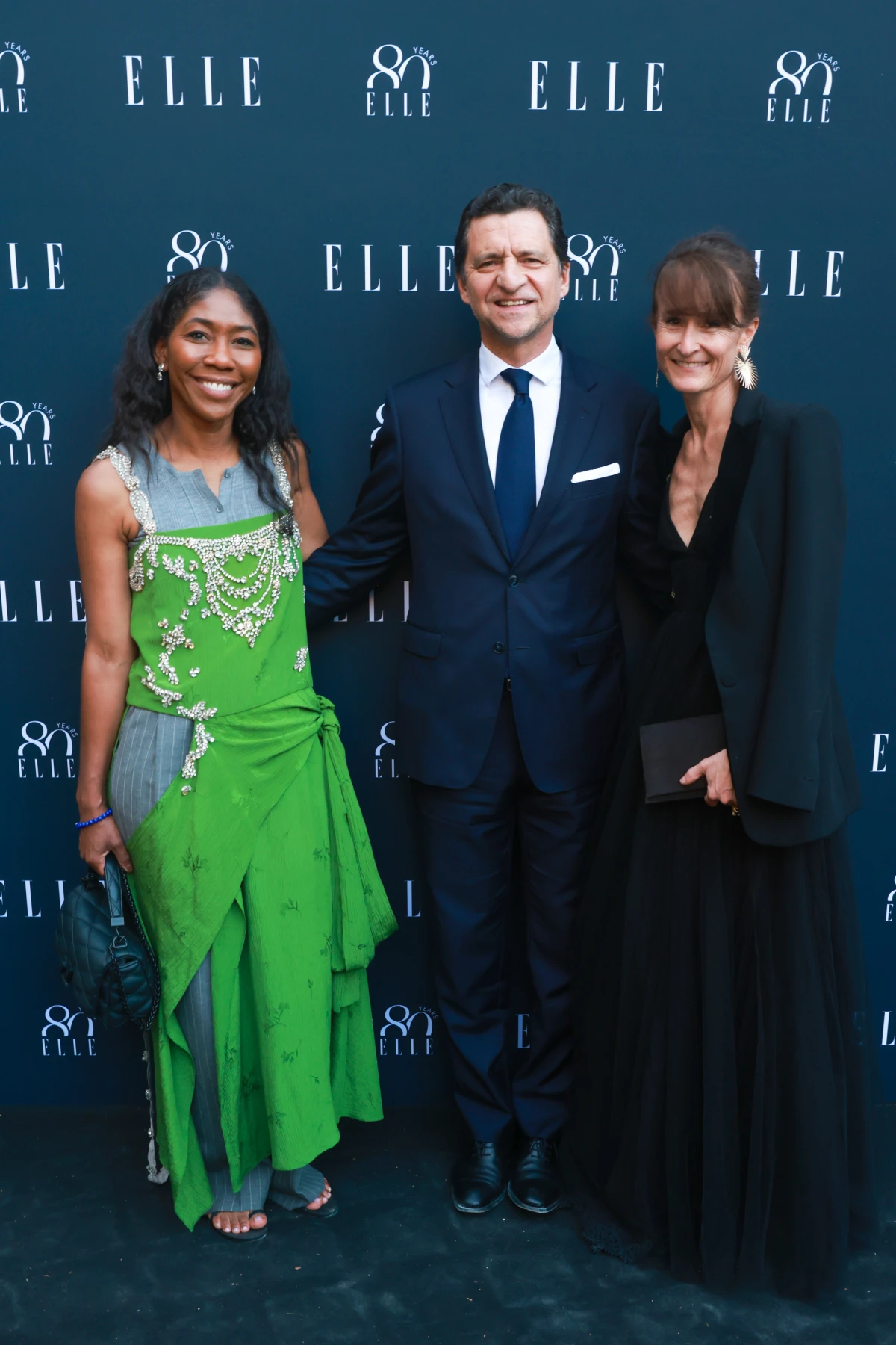 Kenya Hunt (ELLE UK), Francois Coruzzi (CEO ELLE International Licences) i Valeria Bessolo Llopiz (ELLE Senior Vice President)