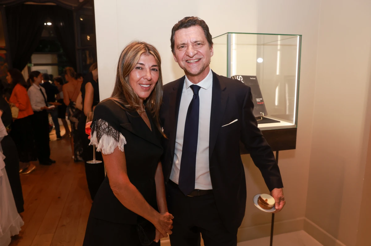 Nina Garcia (ELLE US) i Francois Coruzzi (CEO Elle international licences)