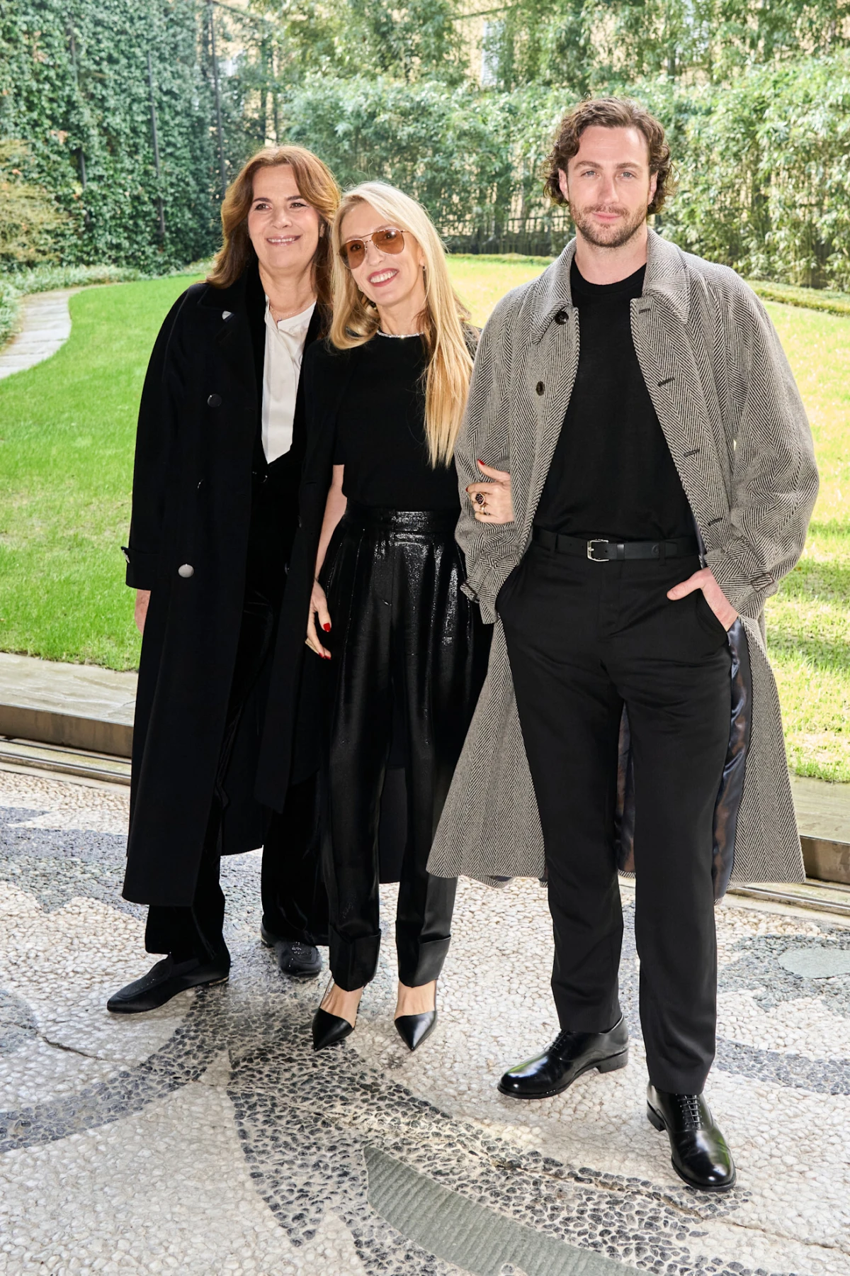 Roberta armani, sam taylor-johnson i aaron taylor-johnson