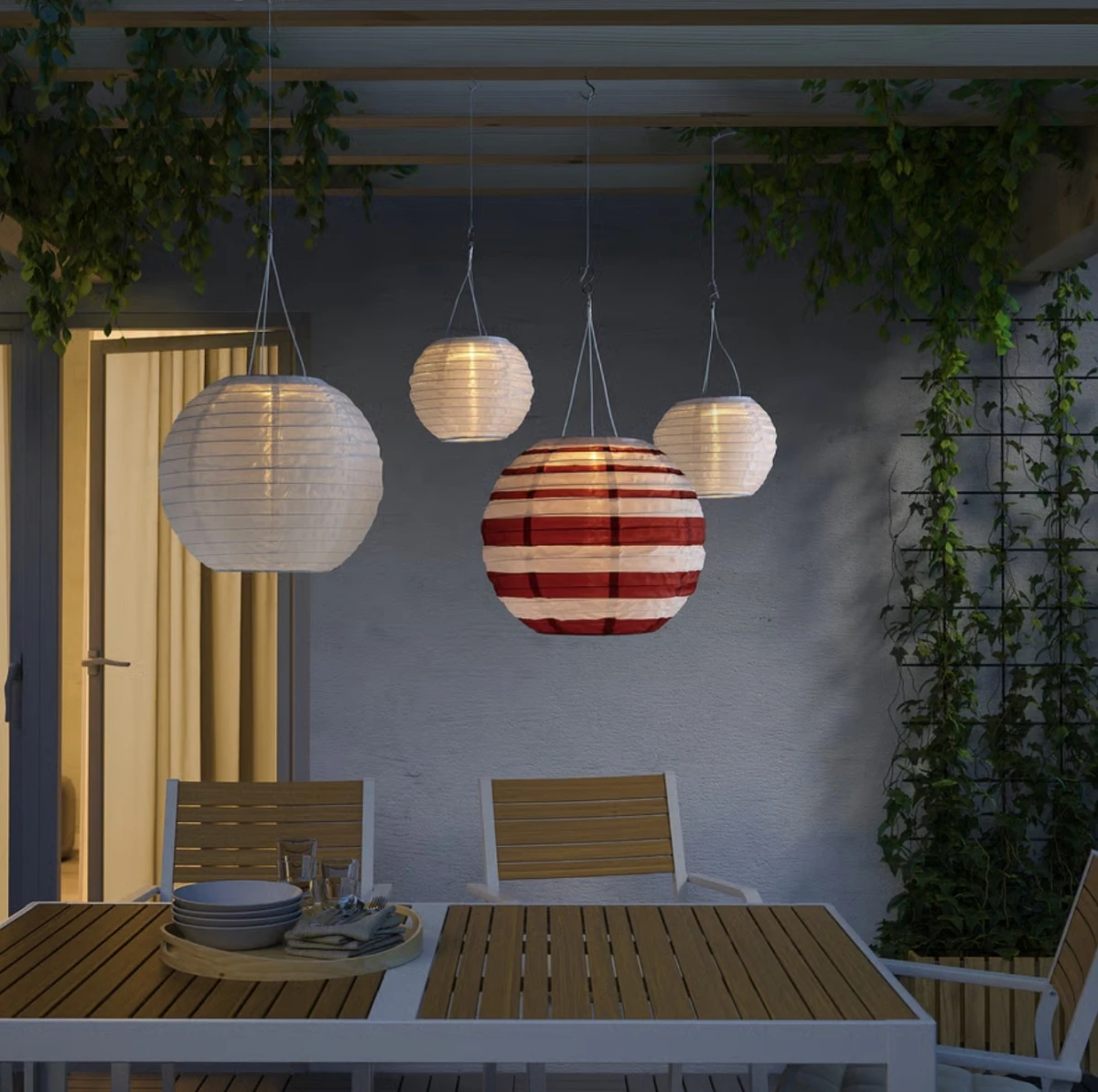 SOLVINDEN LED solarna visilica, PRIJE 9,99€, SADA 7,49€