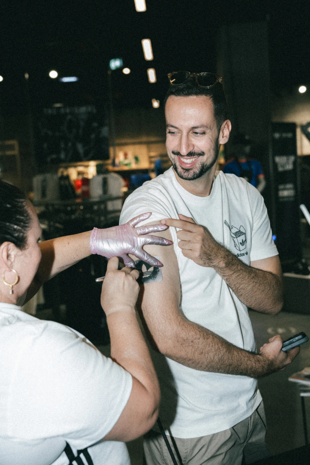 adidas warm up party