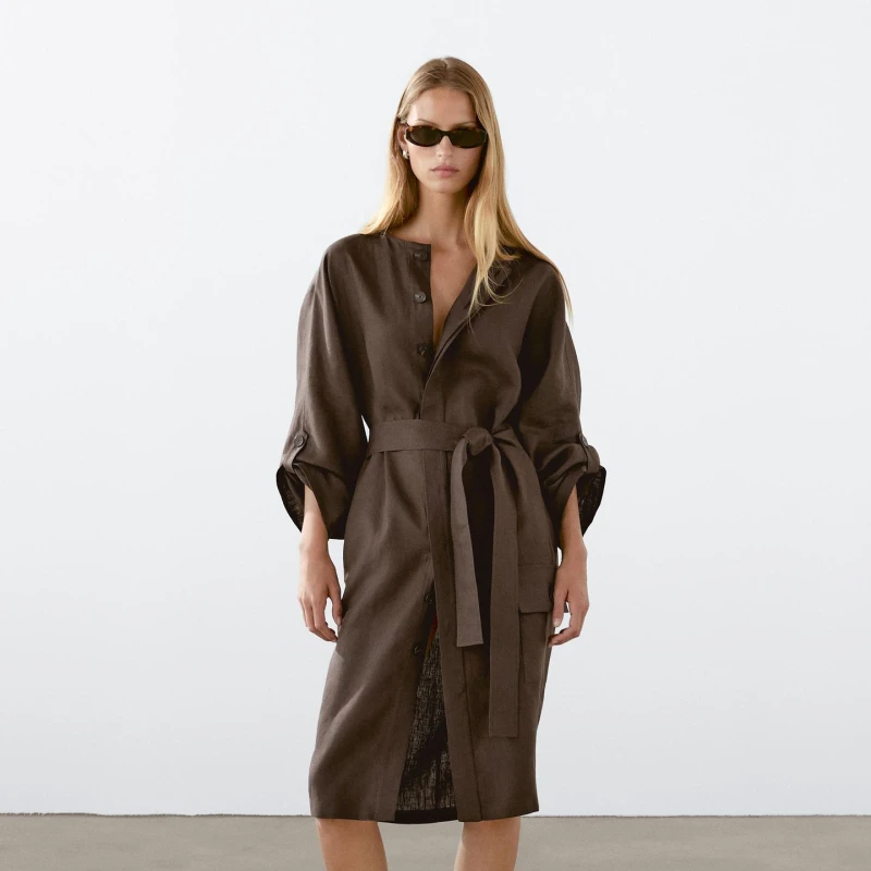 Sale catch: Massimo Dutti ima odličnu košulju-haljinu od 100 % lana