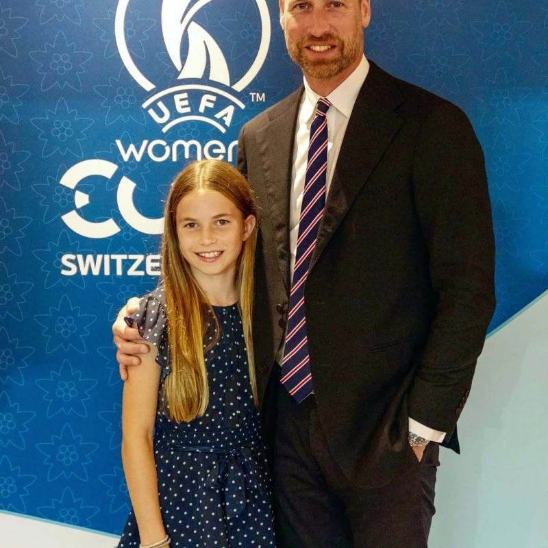 Princeza Charlotte iznenadila pojavljivanjem na finalu ženskog nogometnog prvenstva u Švicarskoj