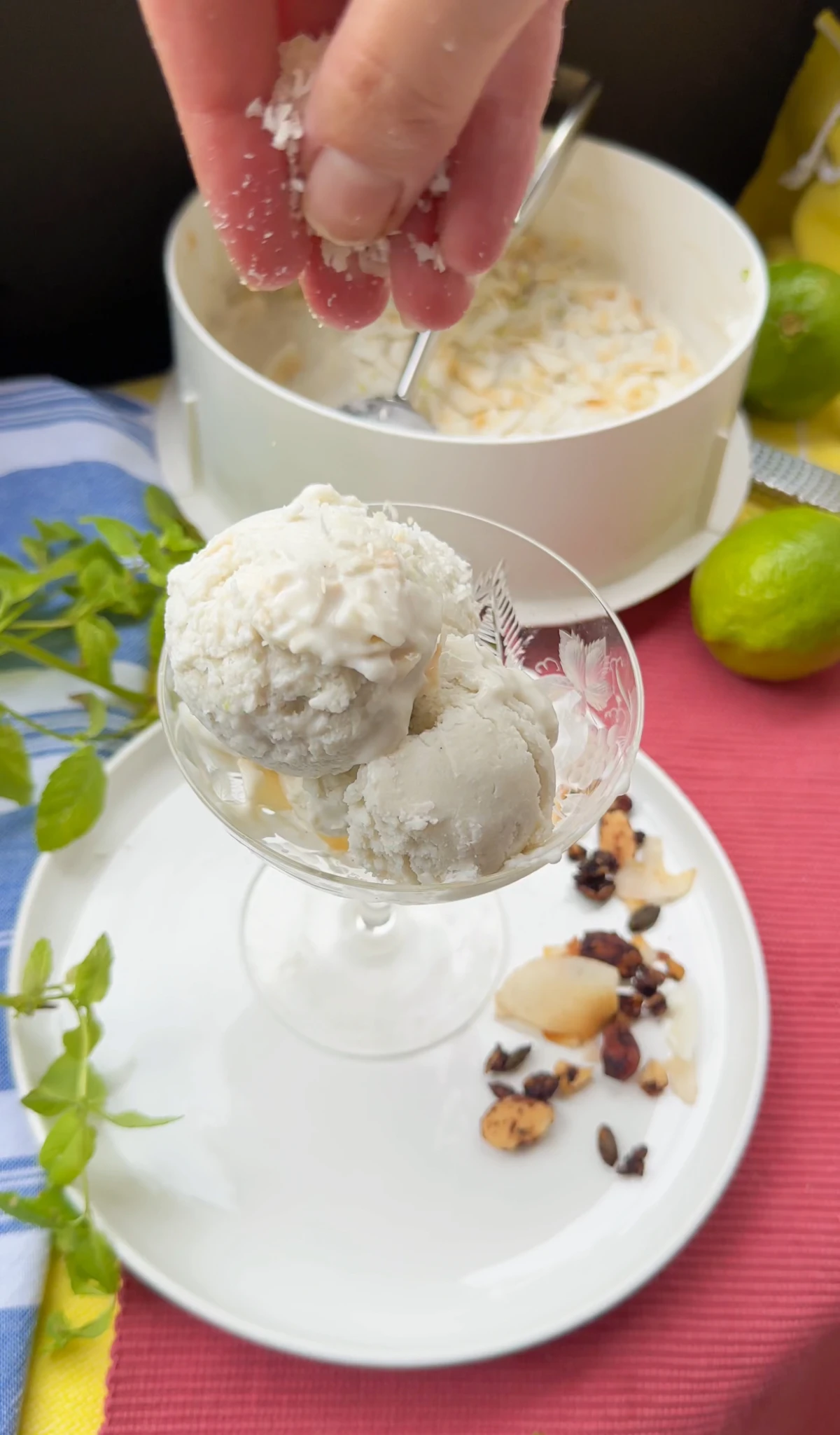 Breskva ili kokos? Isprobajte dva jednostavna recepta Maje Jalšovec za domaći sladoled