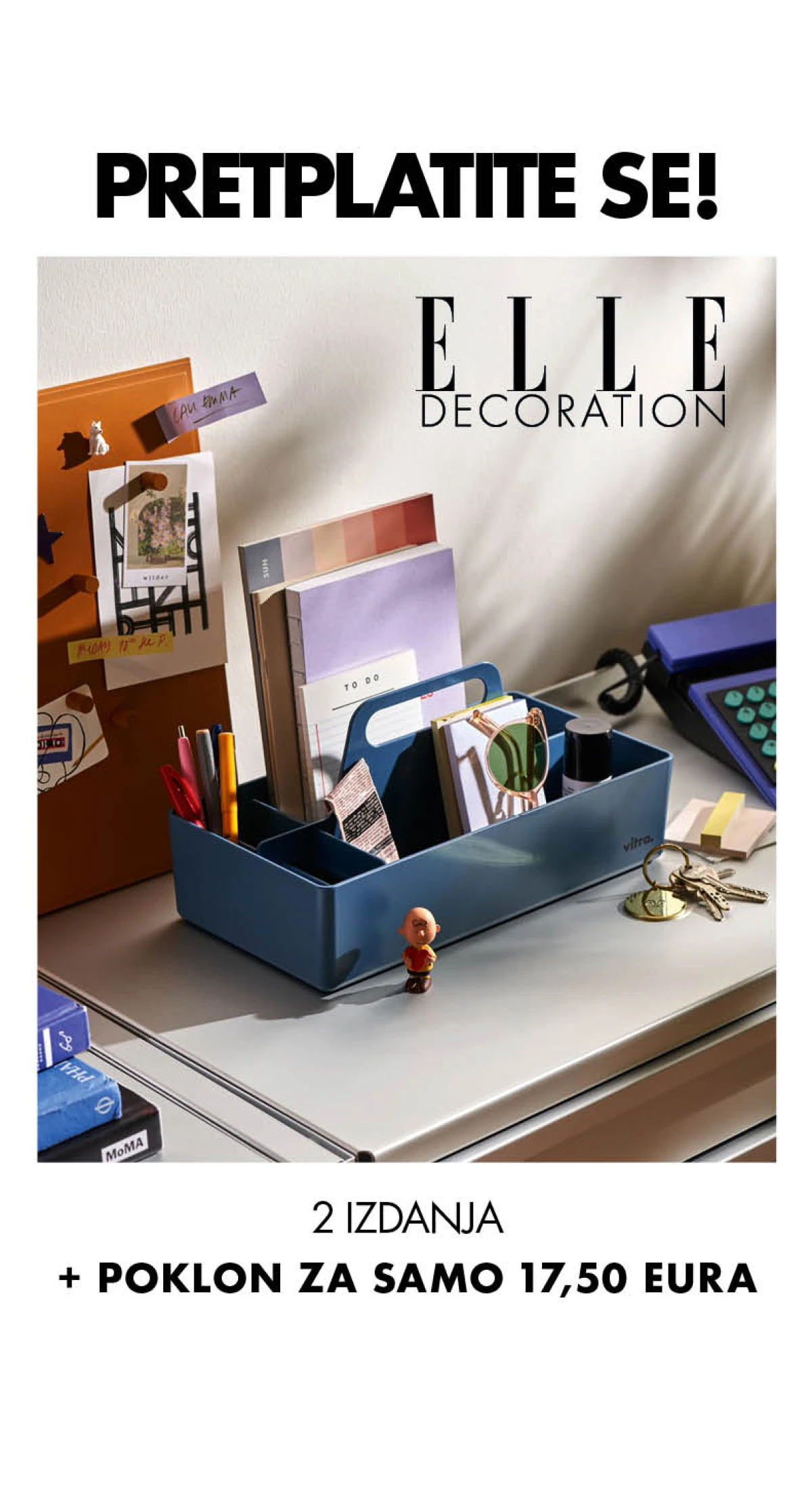 Cover tema Elle Decorationa podsjeća nas da Savršena Siesta može trajati cijelu godinu