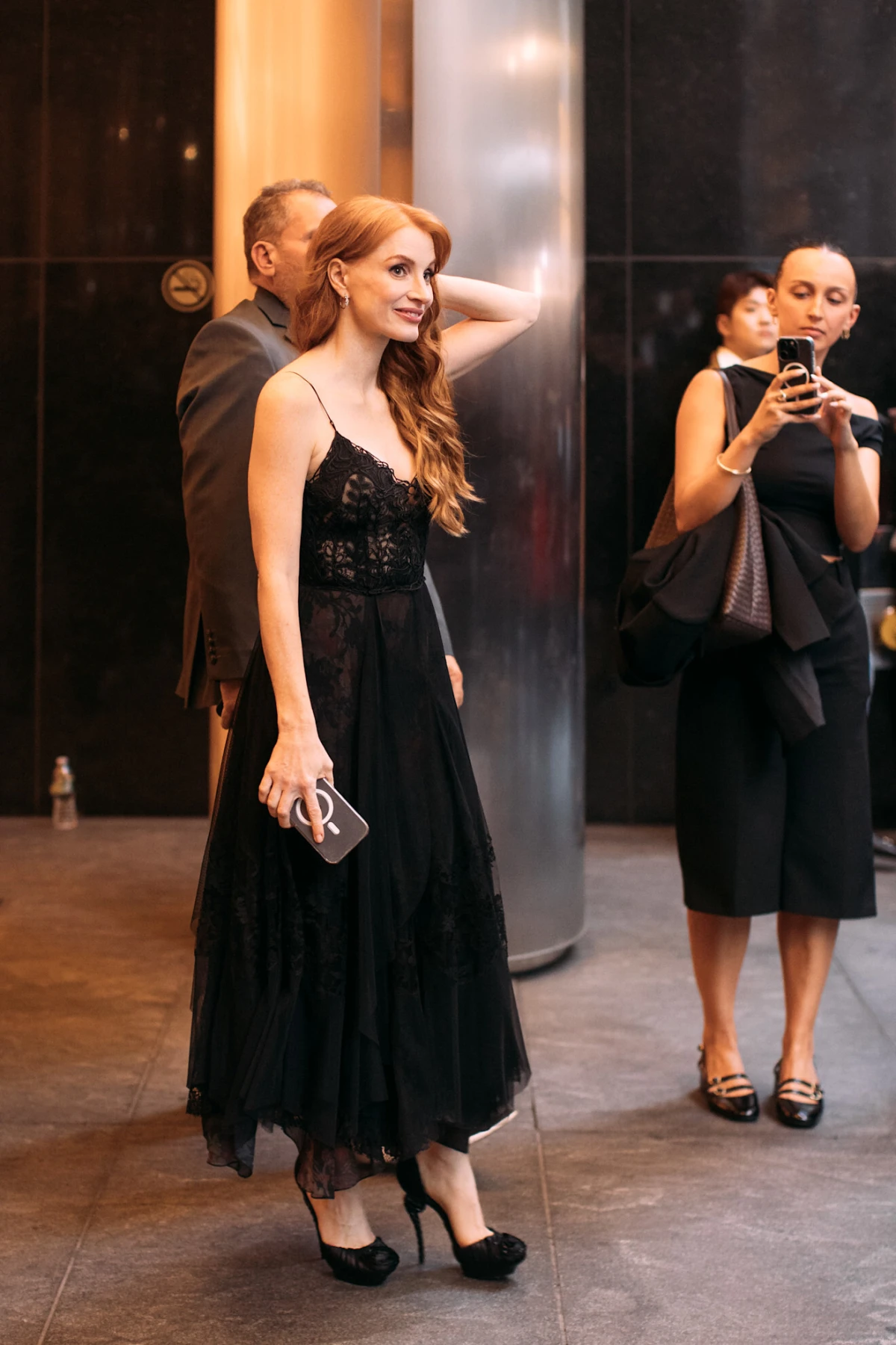 Look dana: Jessica Chastain nas je oduševila u romantičnoj kombinaciji na Ralph Lauren reviji