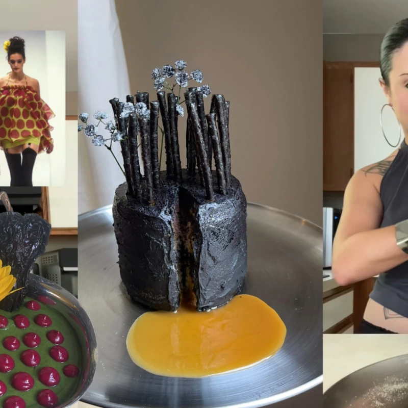 Razgovarali smo s TikTokericom koja kultne modne revije pretvara u gastro remek djela