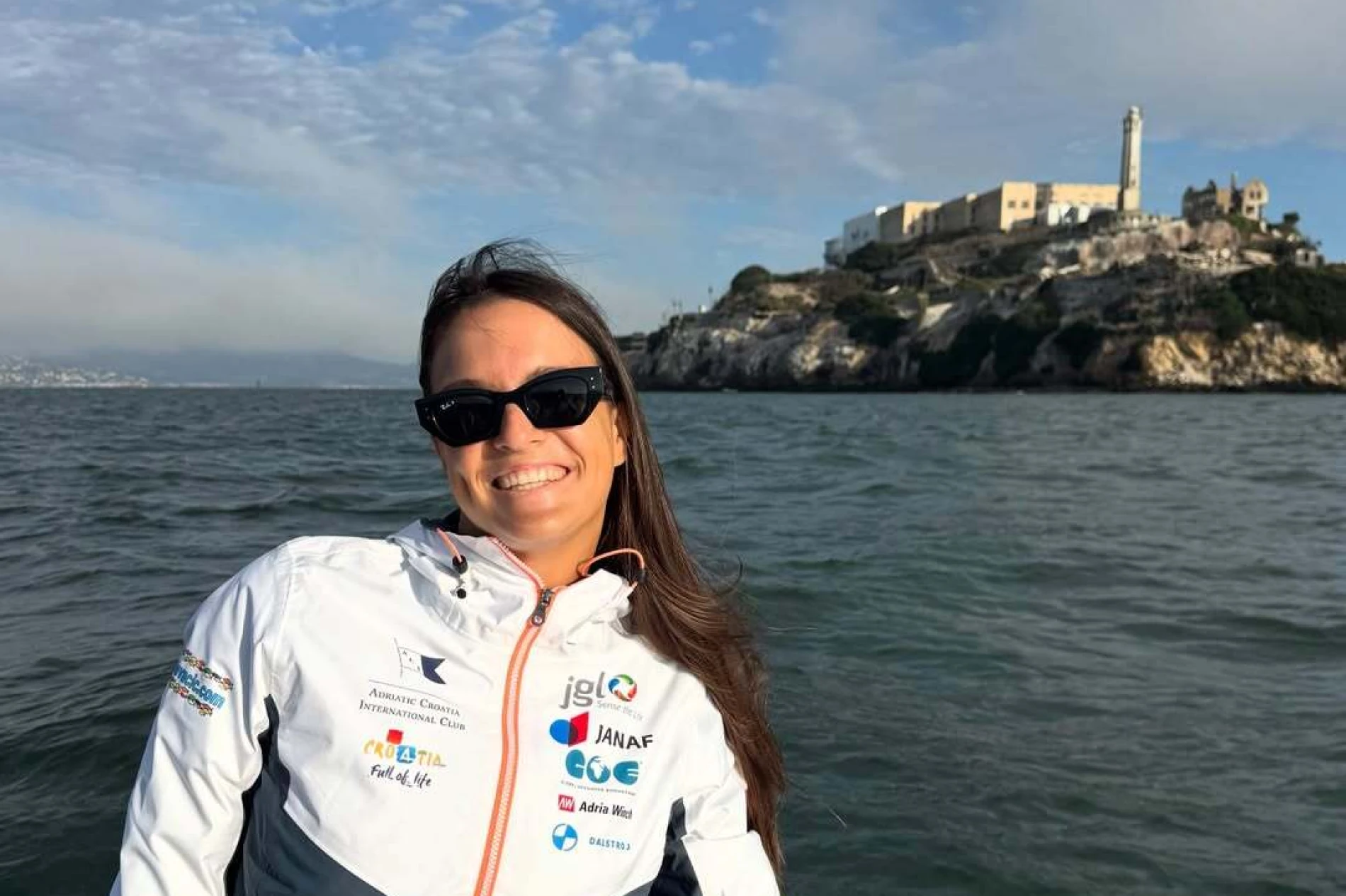 Novi podvig Dine Levačić: Preplivala Alcatraz, čeka je 16 kilometara oko Angel Islanda