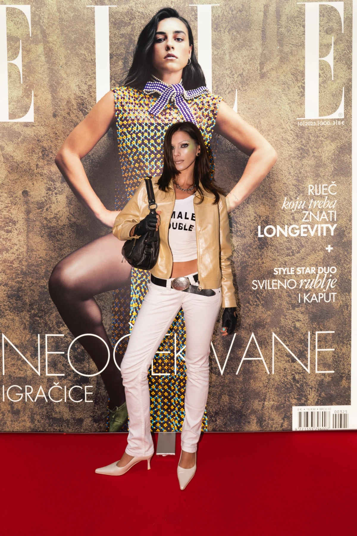 Look Dana: Macha Ravel na promociji novog Ellea dokazala da je Y2K i dalje u modi