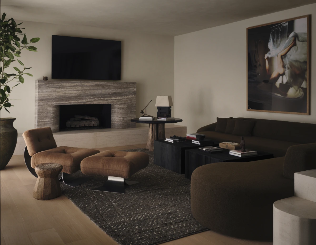 Definitivno se možemo zamisliti kako jesen provodimo uz ovaj luksuzni kamin na Beverly Hillsu