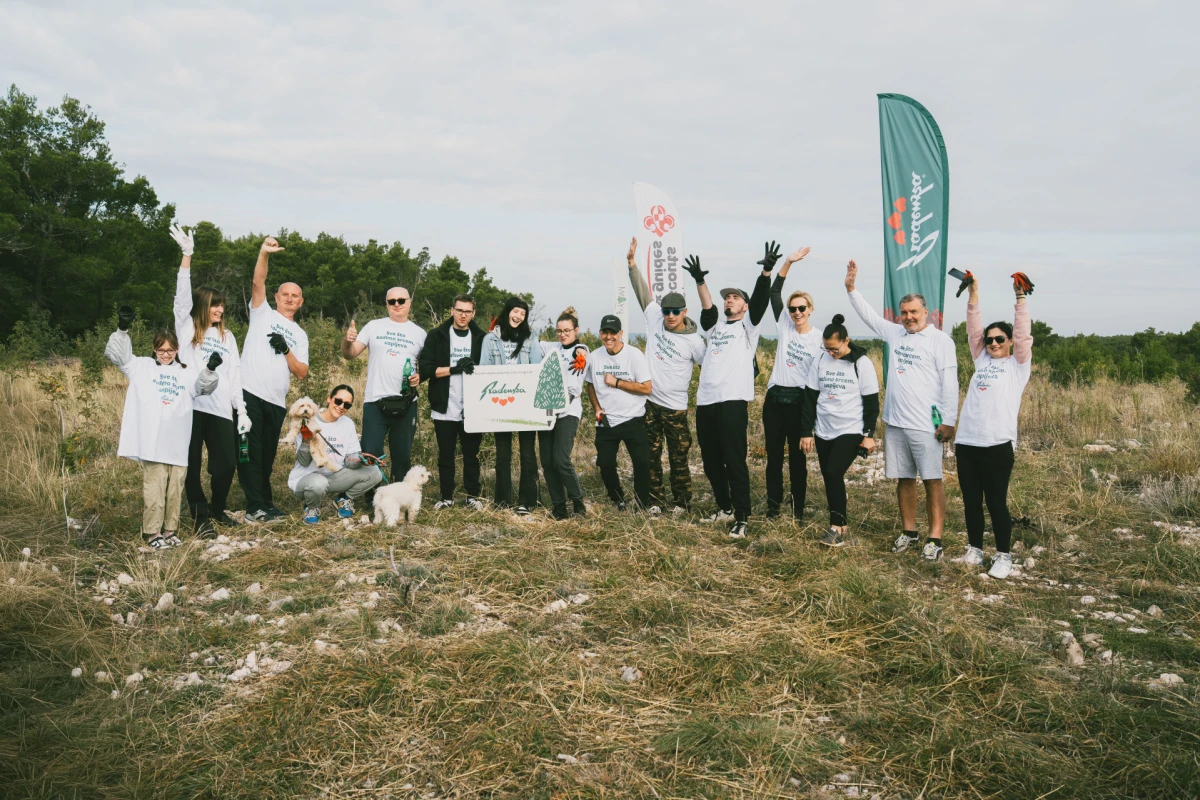 Radenska Adriatic podržala najveću europsku volontersku akciju pošumljavanja.