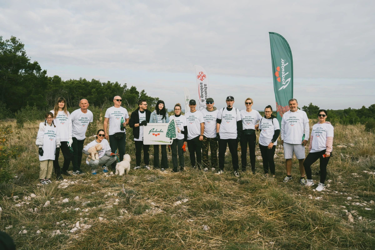 Radenska Adriatic podržala najveću europsku volontersku akciju pošumljavanja.
